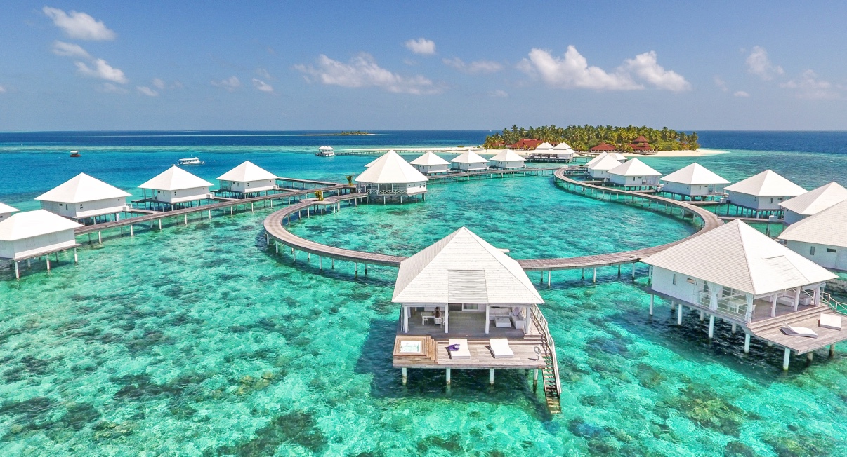 Camere & Suites - Jacuzzi water villas Hotel Atollo di Ari Sud - Diamonds Thudufushi Maldives