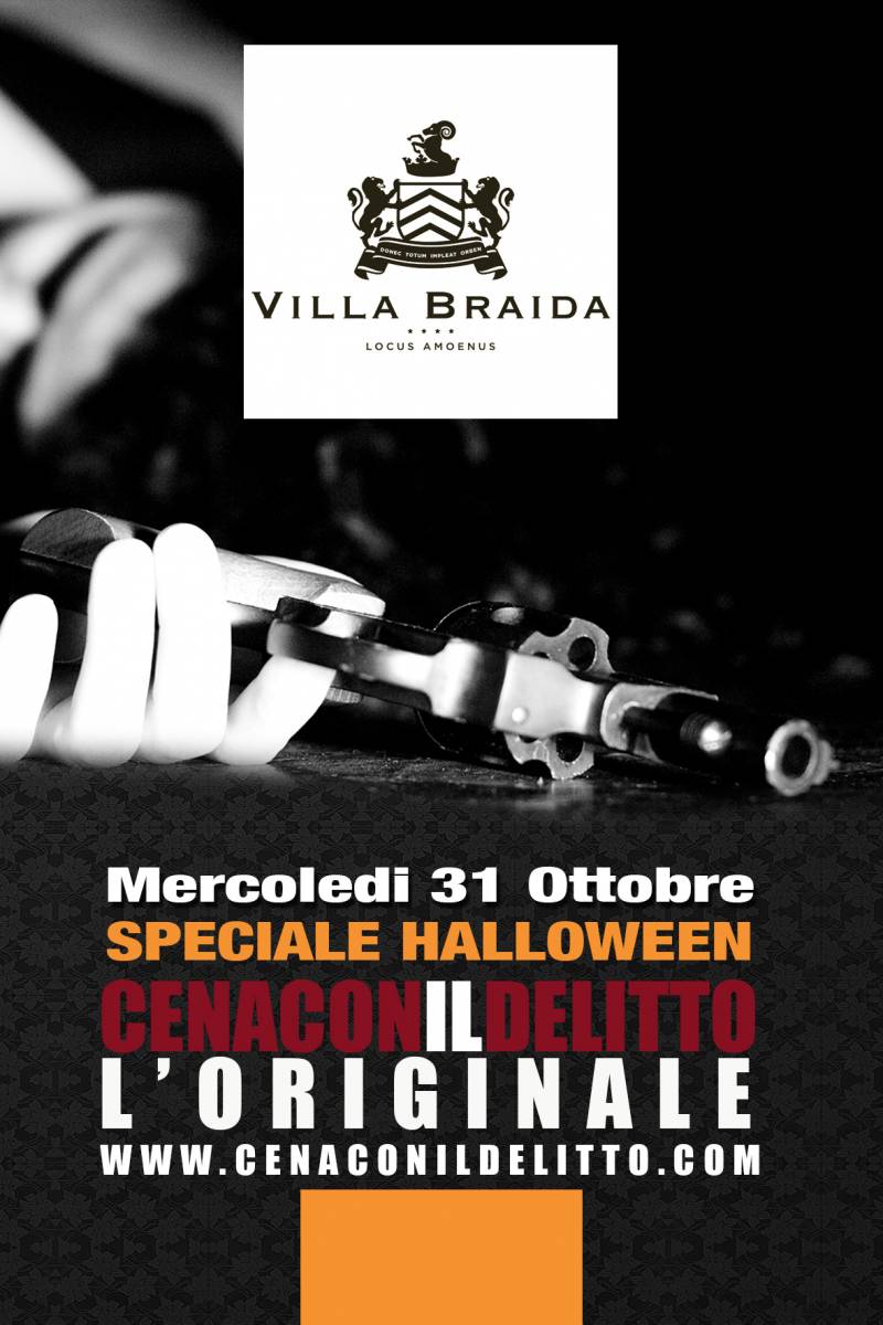 Eventi Cena Con Il Delitto Speciale Halloween 31 10 18 Hotel Mogliano Veneto Villa Braida Locus Amoenus Venezia