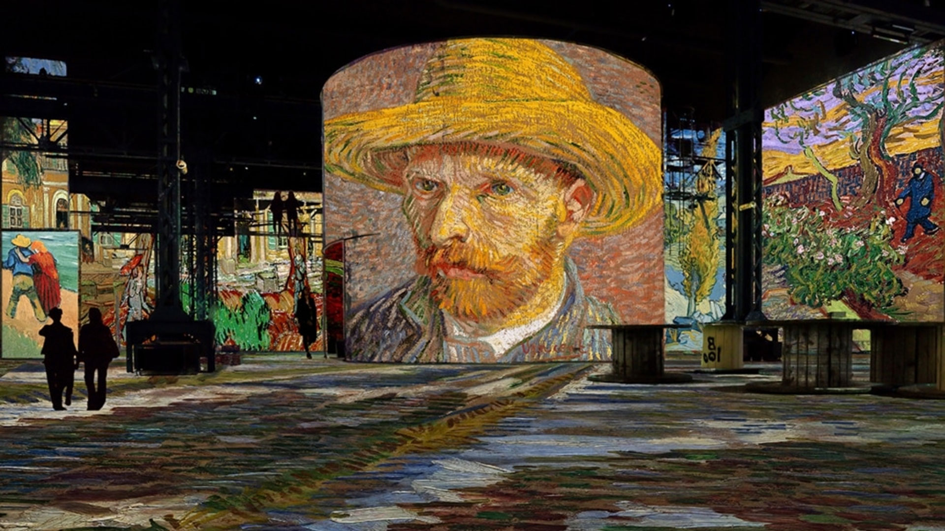 Van Gogh Exhibition La Nuit toil e Ateliers Des Lumi res
