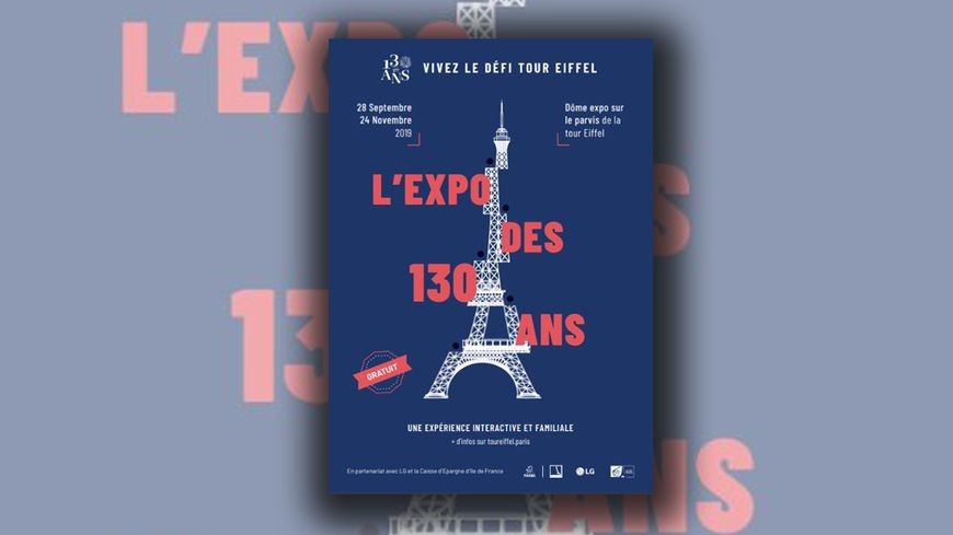 130 ans Tour Eiffel Paris