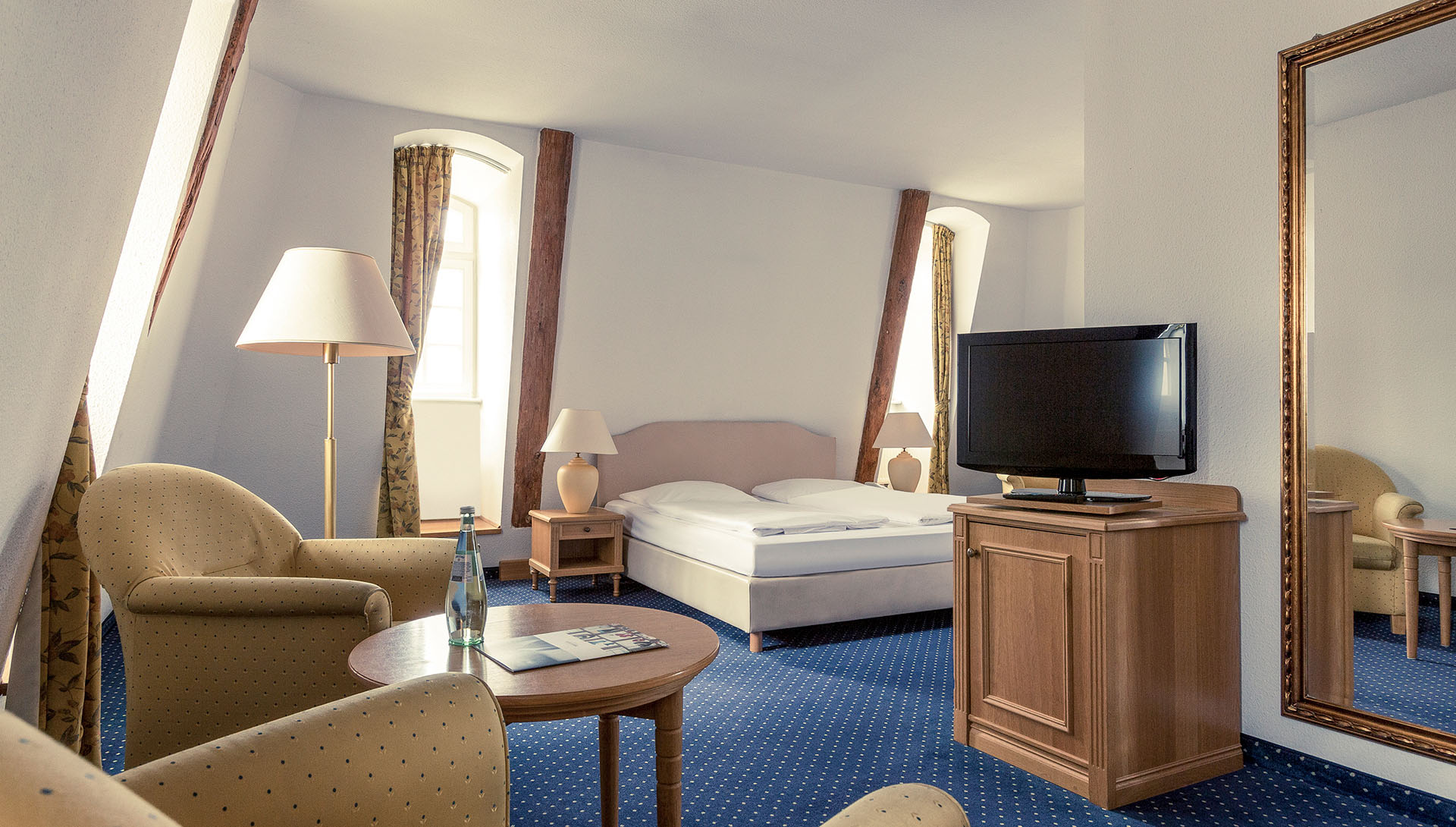 Hotel Schloss NeustadtGlewe Zimmer im Amtshaus