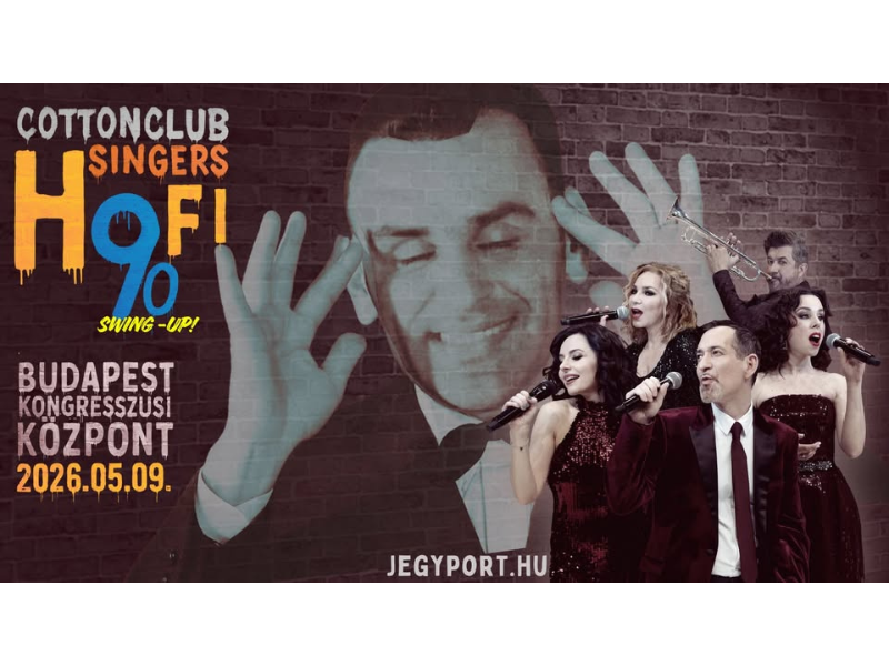 Cotton Club Singers – Hofi 90 – Swing Up! koncert – Budapest Kongresszusi Központ