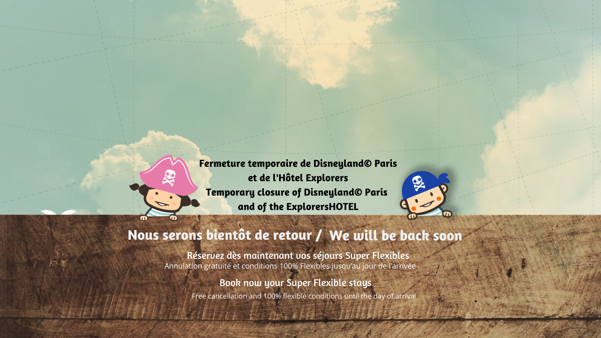 Temporary Closure Of Disneyland C Paris And Of The Explorers Hotel Explorers Hotel Im Disneyland Paris