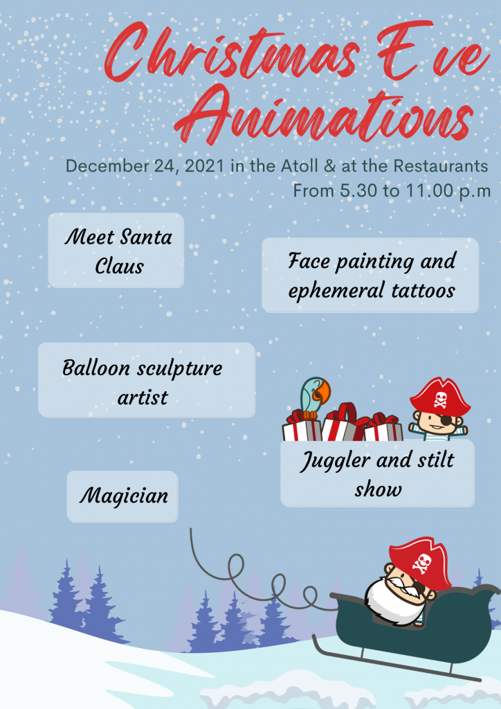 Animations Christmas Disneyland Paris