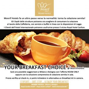 Breakfast Choice @ Royal Garden Milano