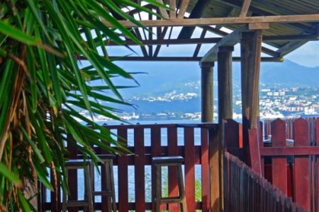 Bar avec vue sur la baie de Fort de France - Carayou Hotel & Spa - Martinique