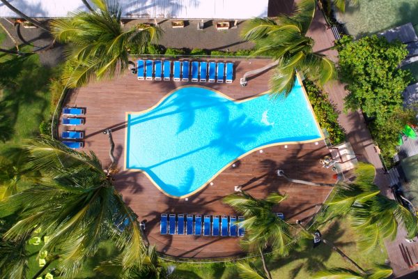 accès à une piscine privée - Carayou Hotel & Spa - Martinique