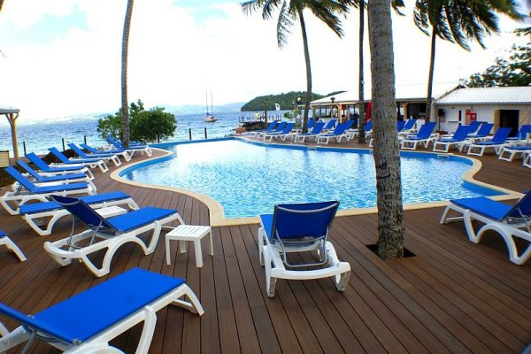 Piscines et terrasses avec vue Carayou Hotel & Spa - Les trois îlets - Martinique