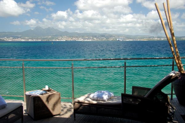 Carayou Hôtel & SPA martinique - Terrasse Vue sur la mer