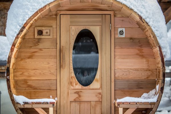 Le sauna nordique pour l'after ski aux Loges Blanches ****