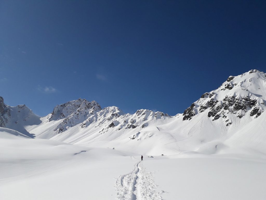 Ski de randonnée Megève domaine Les Portes du Mont-Blanc