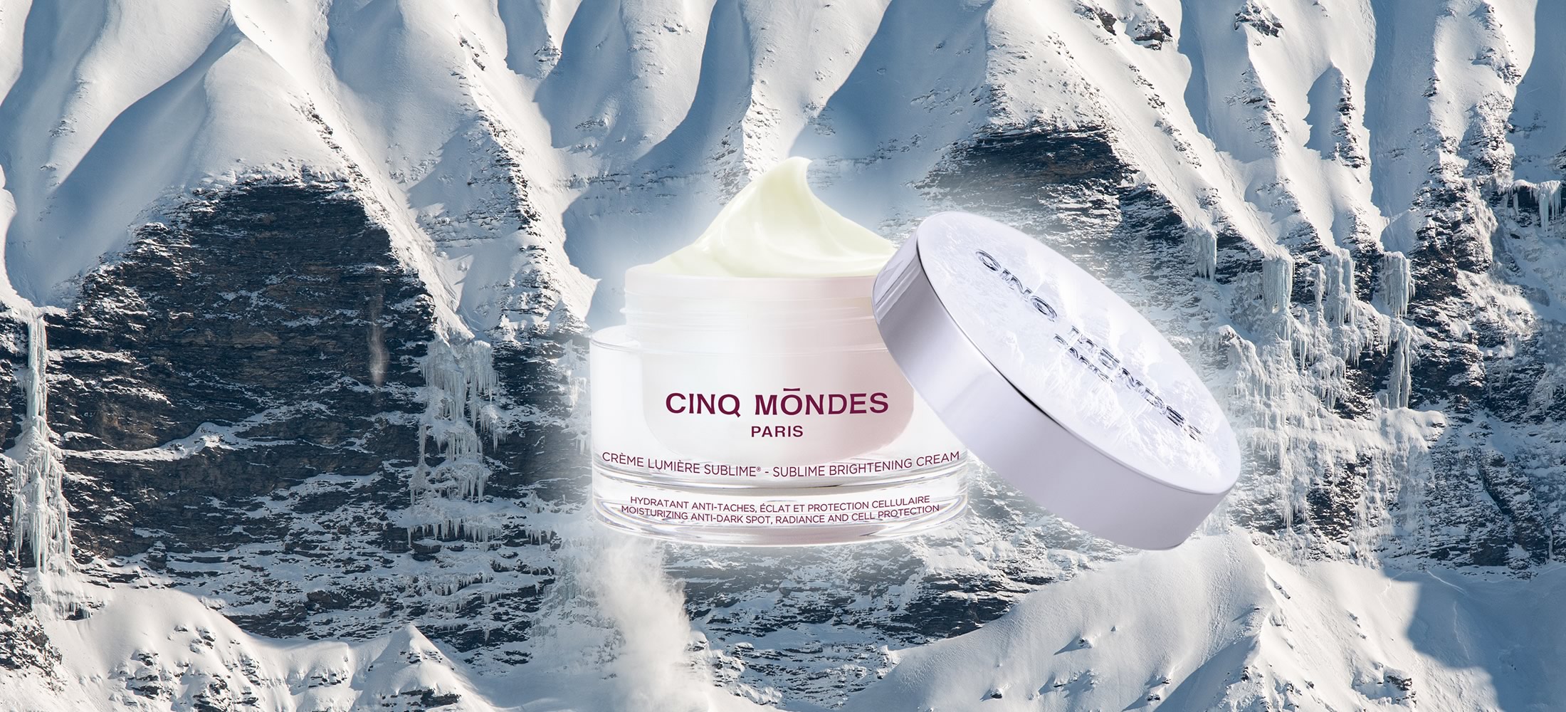 Crème Cinq-Mondes Mont d'Arbois Les Loges Blanches Megève