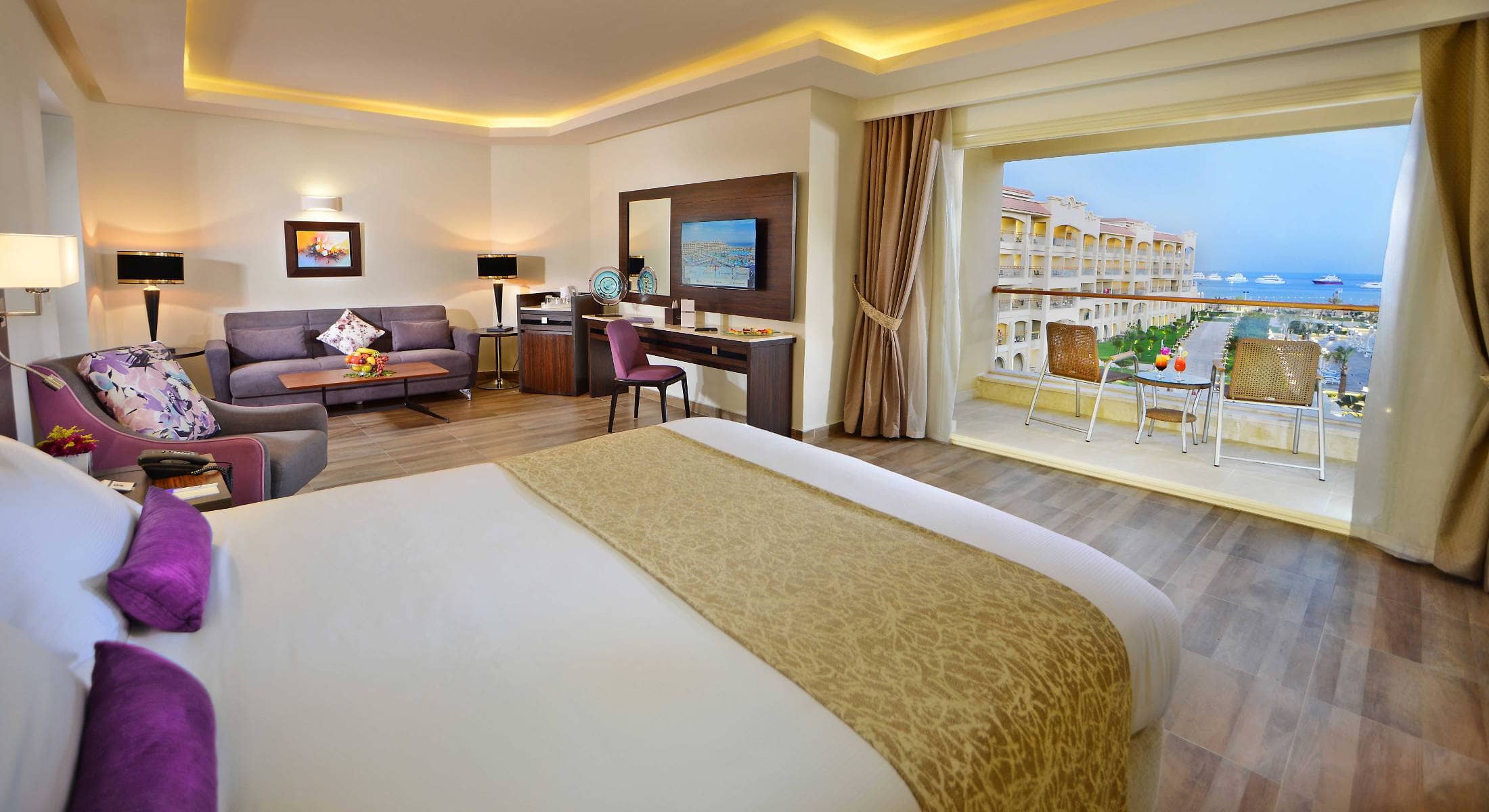 Zimmer Junior Suite Pickalbatros Hotels Resort