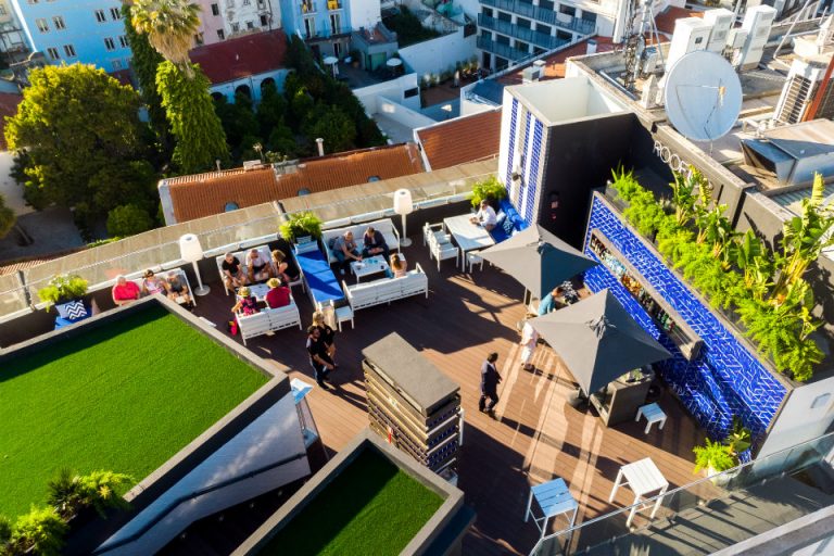 Bars ROOFTOP BAR & LOUNGE Lisbon Hotel Hotel Mundial in Lisbon center